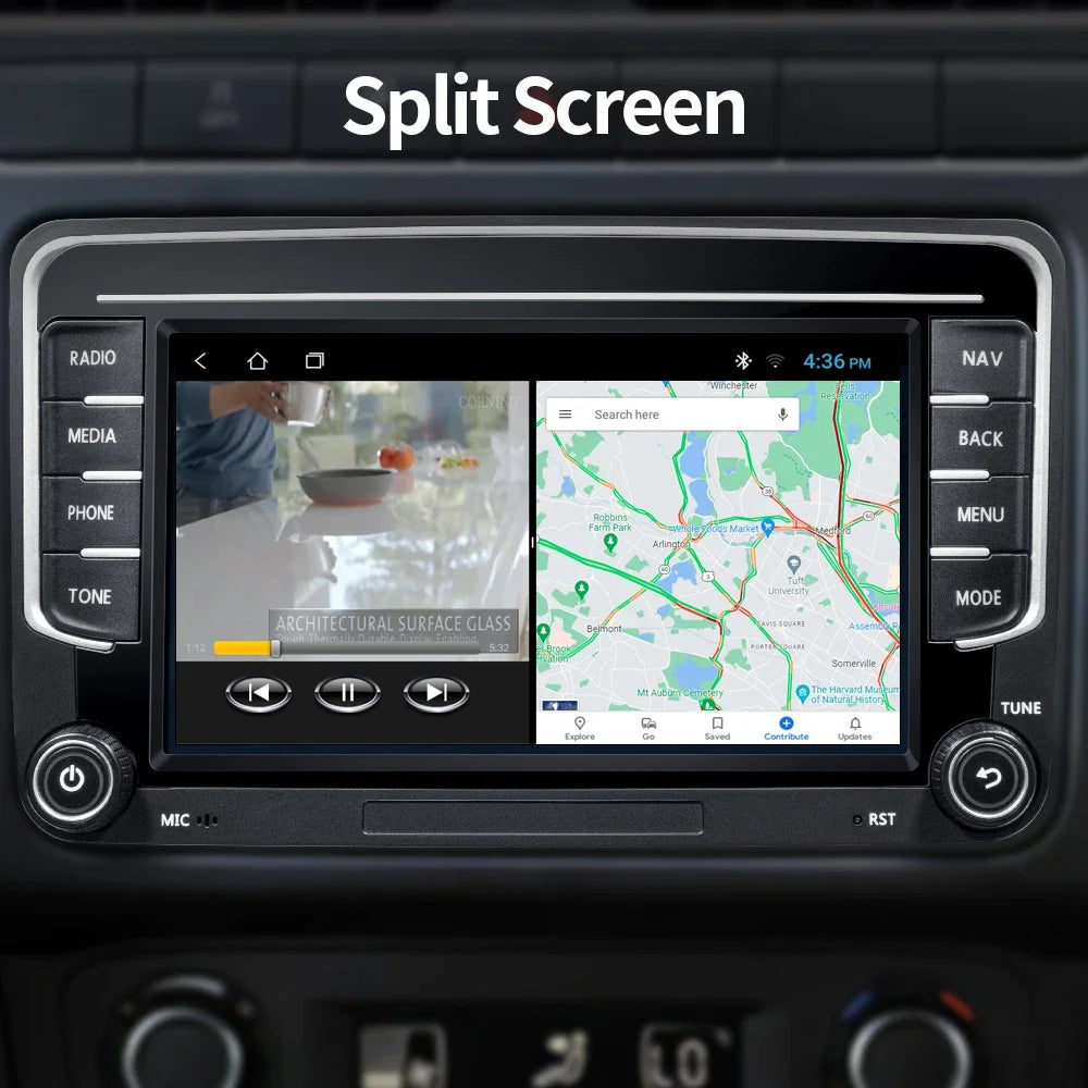Auto Radio Android 13.0 for Volkswagen VW Passat B6 B7 CC Tiguan Touran GOLF POLO Carplay 4G Car Multimedia GPS 2Din Autoradio
