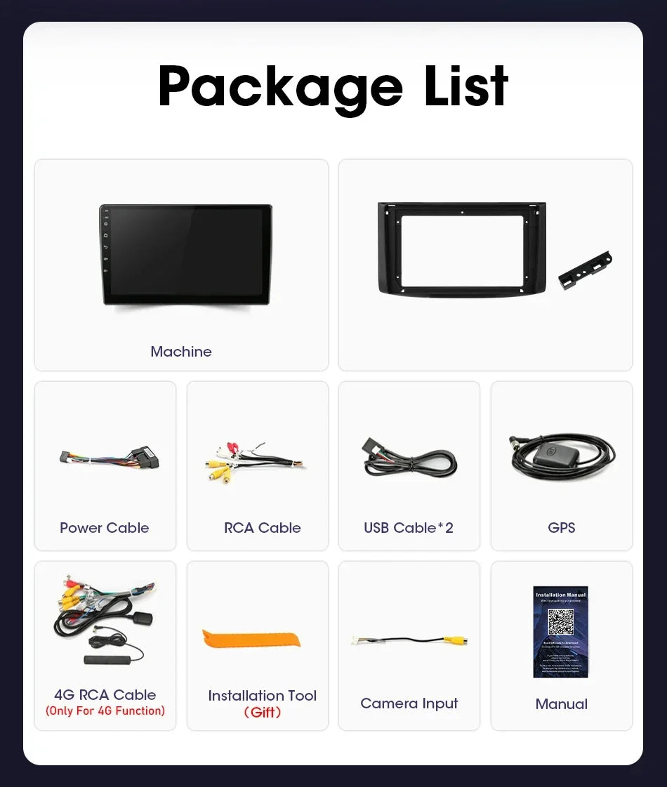 Car Radio for Chevrolet Aveo 2006 2007 2008 2009 2010 2011 2012 2Din Android 12 Carplay Multimidia Video Player Head Unit